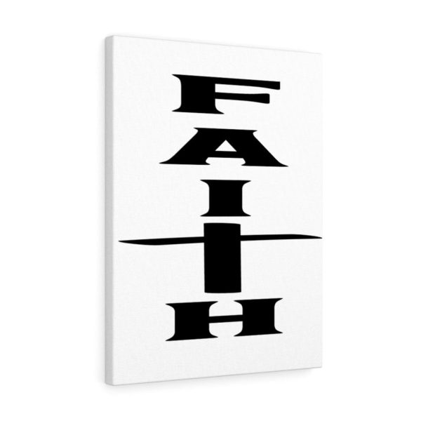 Scripture Canvas Faith Black Christian Wall Art Meaningful Framed Prints, Canvas Paintings - Image 3