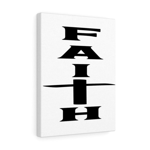 Scripture Canvas Faith Black Christian Wall Art Meaningful Framed Prints, Canvas Paintings - Image 2