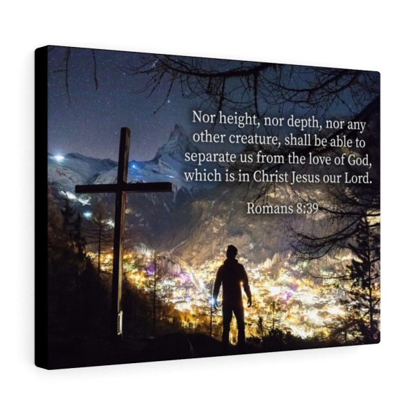 Scripture Canvas Love of God Romans 8:39 Christian Bible Verse Meaningful Framed Prints, Canvas Paintings - Image 6