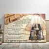 Personalized Canvas Prints, Custom Photo, Memorial Gifts, Bereavement Gifts, Remembrance Gifts, A Letter From Heaven Dem Canvas - Image 6