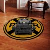Unionpacific Round Mat Union Pacific Big Boy 4Round Floor Mat Room Rugs Carpet Outdoor Rug Washable Rugs - Image 3